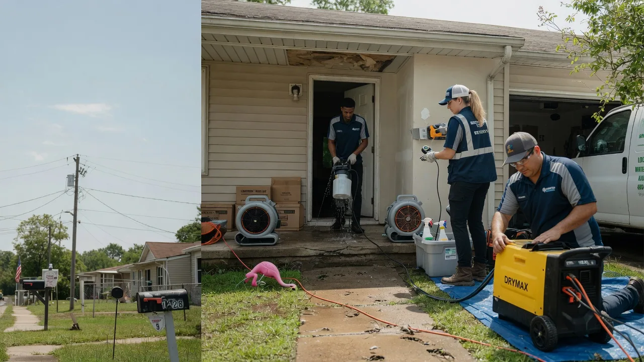Storm Damage Water Removal in Buffalo, TX near me